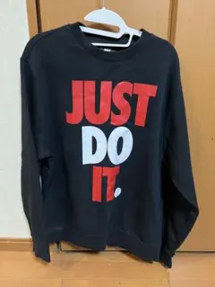 NIKE ブラック スウェット Lサイズ JUST DO IT.