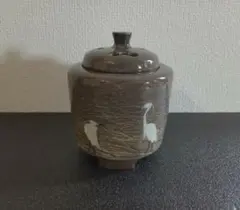 現川焼　臥牛窯　長崎県無形文化財指定十三代横石臥牛作　刷毛目　白鷺文　花瓶　花入 楽天市場】臥牛窯 特製ぐい呑 長崎県無形文化財指定故十三代横石
