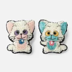 【クリィミーマミ】ネガポジ ミニブローチ　タマオワールド　tamaoworld