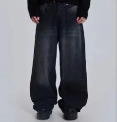 JADED LONDON デニムパンツ ブラック W30