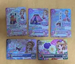 アイカツカード 5枚セット　大空あかり　劇場版入場者特典