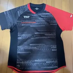 TSP 卓球ウェア 黒赤 S 値下げ期間限定
