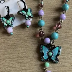 リボン☆プロフ必読✦断捨離中 様専用♡ANNA SUI ネックレス&ピアス