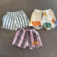 ハーフパンツ 3点セット 86cm 92cm