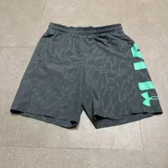 Under armour ジャージ　ハーフパンツ　ランニング　グレー　Lのサムネイル
