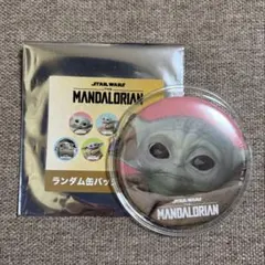 スターウォーズ マンダロリアン グローグー 缶バッジ 実写版