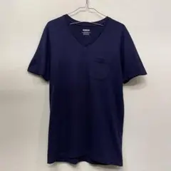 NANO UNIVERSE Anti Soaked ポケット Vネック Tシャツ