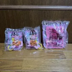 マクドナルド ピグレット ぬいぐるみ 3個セット