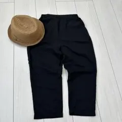 アンティカトイ　テーパードパンツ　ウエストゴム紐付き　サイズ4 黒のサムネイル
