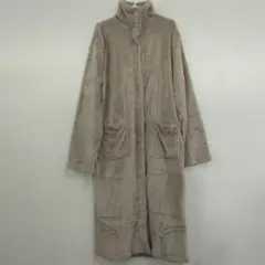 着る毛布 フリーサイズ ベージュ ふわふわ　あったか