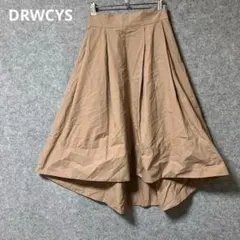 DRWCYSベージュ フレアスカート アシンメトリーのサムネイル