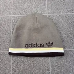 90s adidas archive beanie ニット帽 brown