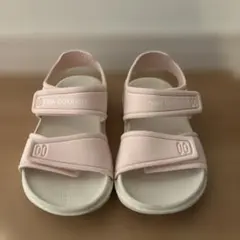 new balance ベビーサンダル ピンク E 14cm