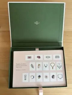 Van Cleef&Arpelsヴァンクリレターセット 塗り絵 メッセージカード