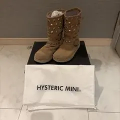 HYSTERIC MINI ヒステリックミニ ブーツ キッズ L 22cm