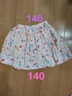 140ユニコーン柄ミニスカートグローバルワーク