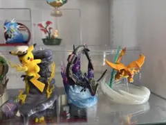 リーメント　バトルオンデスク　レックウザ　ピカチュウ　リザードン