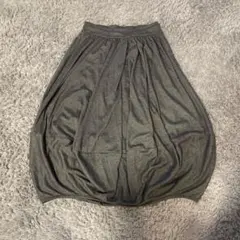 バルーンスカート ダークグレー