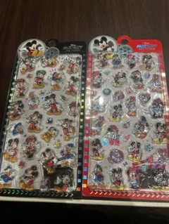 ミッキーマウス キャラクターシール 2シートセット
