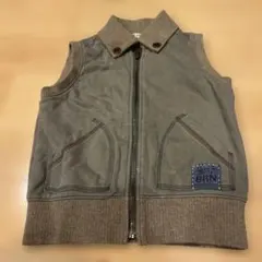 ブランシェス100cm グレー ベスト