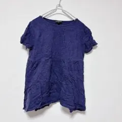45rpm】半袖 Tシャツ インディゴ染め【2】コットン100% 日本製 綿