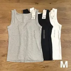 リブ タンクトップ