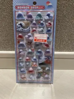 ハ*ン様 ボンボンドロップシール　富士山　和柄　正規品　ボンドロ