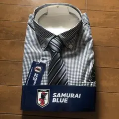 SAMURAI BLUE チェック柄ワイシャツセット