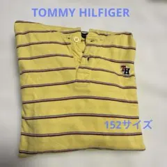 【152サイズ】美品　イエロー　TommyHILFIGER トミー　フード付き
