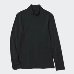 UNIQLO EXTRA WARM 極暖タートルネック XL(黒)