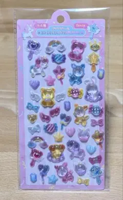 3Dデコシール ファンシー ぷっくりシール