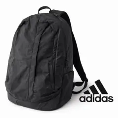adidas ブラック バックパック PC収納有 通勤通学◎