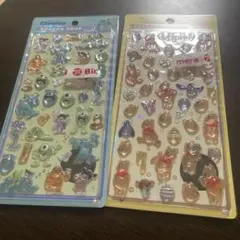 ね*⃝様 ボンボンドロップシール　モンスターズ・インク　プーさんの2セット