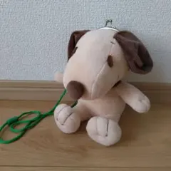 スヌーピー　ぬいぐるみポーチ