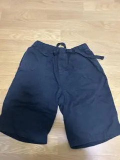 黒 ショートパンツ 調整可能ウエスト