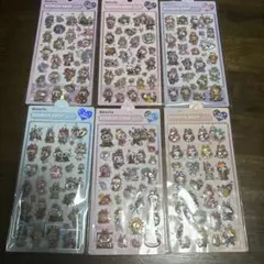 ぽあ様専用!!ラブブBONBON DROPシール6枚セット＋キラキラシール13枚