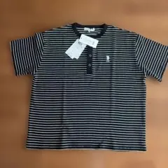 U.S. POLO ASSN. ボーダー ヘンリーネック Tシャツのサムネイル
