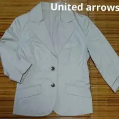 グリーンレーベルリラクシング　 リネン混ジャケット