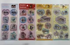モンチッチ ベビチッチ ポムポムプリン ウォーターシール 4点セット
