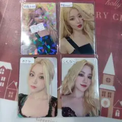 i-dle　シュファ　特典トレカセット　まとめ売　中国KMSnamil　シンナラ