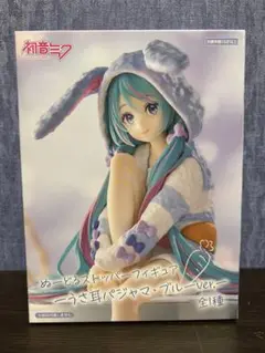 初音ミク ぬーどるストッパーフィギュア うさ耳パジャマ ブルーver. 12個 61ZX19yFIOL._AC_SY200_QL15_.jpg