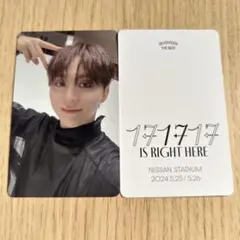 SEVENTEEN weverse 来場者限定 スタジアム トレカ スングァン