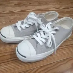 Converse Jack Purcell グレー スエード25.5cm
