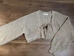 WEGO ショート丈 カーディガン