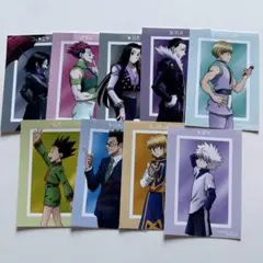 ハンターハンター HUNTERHUNTER ブロマイド アニメイト特典 歩み