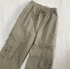 Kith Wrinkle Nylonブラック カーゴパンツ Mサイズ - メルカリ