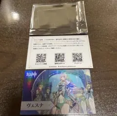 【新品】原神　ヴェスナ　新宿ピールオフ広告カード　非売品のサムネイル