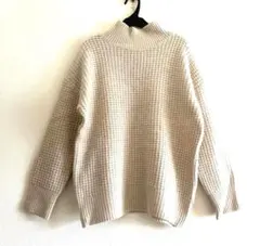 green label relaxing ニット