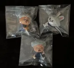 SKZOO サウナフィギュア リービット パピーム ハンクオッカ スキズ セット