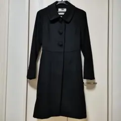 レッドヴァレンティノ スカラップダブルブレストウールブレンドコート